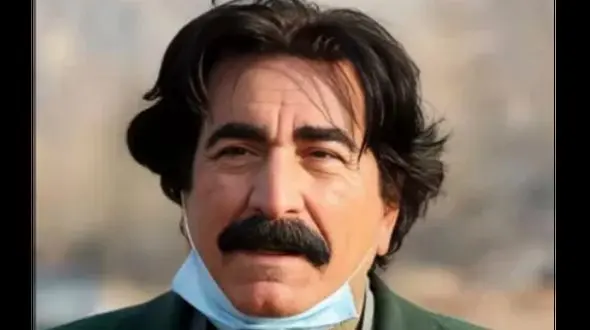 اولین عکس  همسر زیبا و کم سن کیوان در نون خ  ! / فاصله سنی فاحش سیروس میمنت با زن موبلوندش !