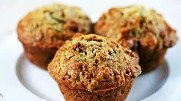 مافین کدوسبز غذای رژیمی در پاییز+دستور تهیه