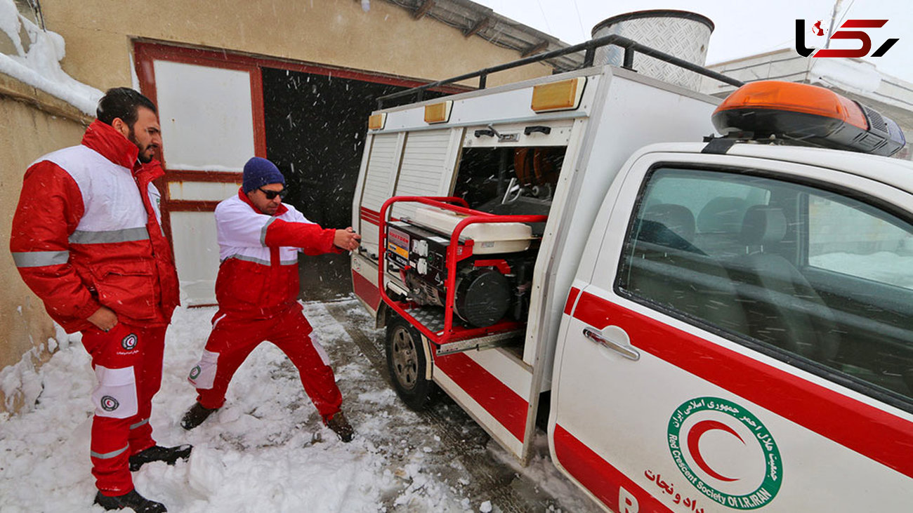 امداد رسانی به ٢٠٨٣نفر در ۹ استان متاثر از برف و کولاک/ اسکان اظطراری ٥١٥ نفر
