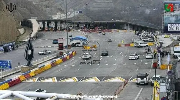 عکس های دوربین / در جاده چالوس پرنده هم پر نمی زند / عجیب اما واقعی!