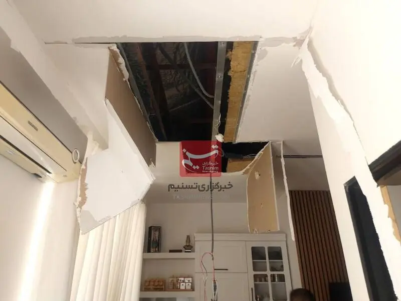حجم تخریب موج حمله اسراییل به ساختمان فدراسیون هندبال +تصاویر