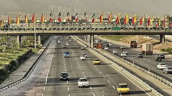 ارتباط ۲ منطقه تهران توسط ۲ پل !
