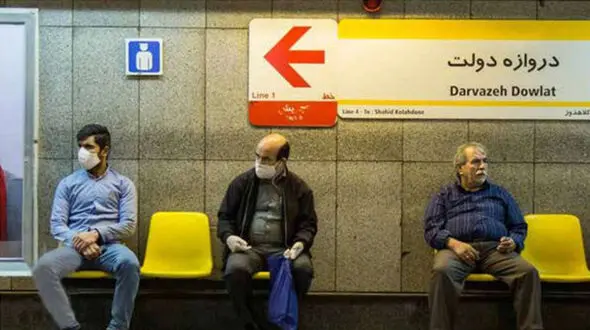 تهران در فاز همه گیری کرونا !
