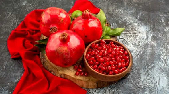 برداشت انار در بردسکن + فیلم