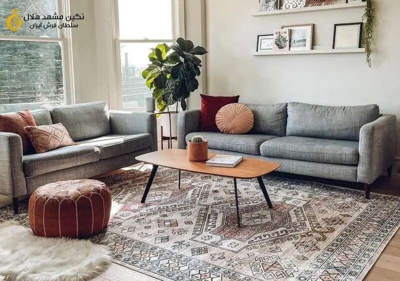 دکوراسیون پذیرایی مربع