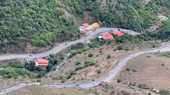 آخرین وضعیت ترافیکی جاده چالوس + عکس