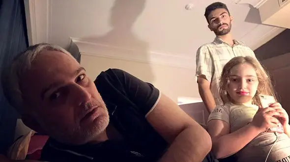 تیپ متفاوت بیژن بنفشه خواه در باشگاه + عکس 