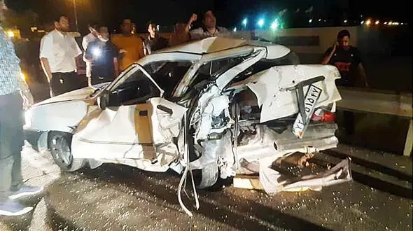 تصادف مرگبار در بزرگراه خلیج فارس / بامداد امروز رخ داد + عکس ها