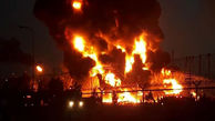 آتش سوزی هولناک در محل دپوی سوخت غیر مجاز در زاهدان 
