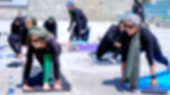 جنجال ورزش مختلط زنان و مردان در کرج / حراست وارد عمل شد + فیلم و عکس ها