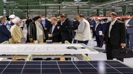 بزرگترین خط تولید پنل های خورشیدی ایران در خمین افتتاح شد