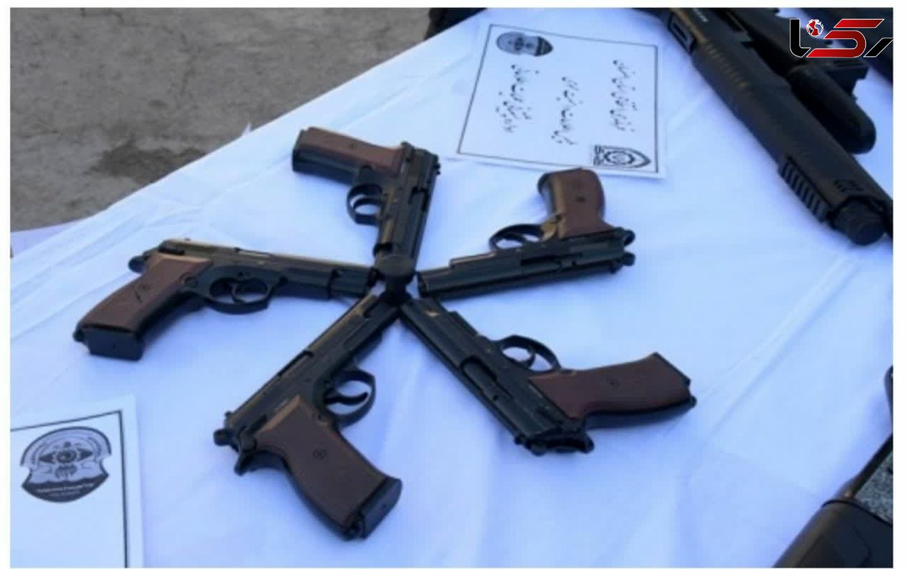 کشف سلاح‌های جنگی توسط مرزبانان خوزستان