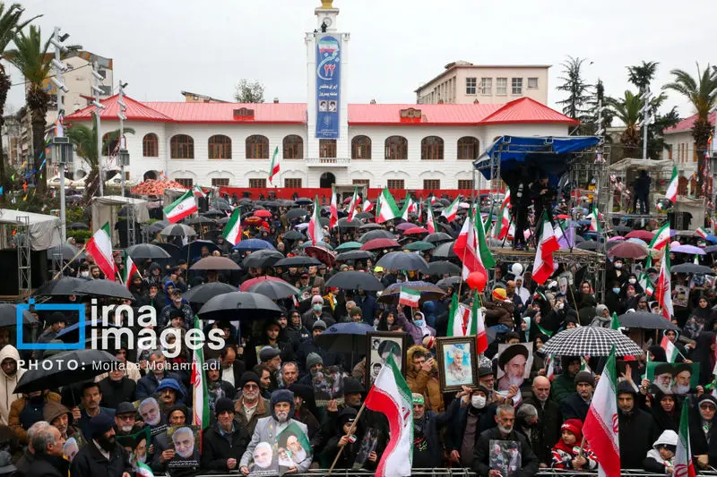 حضور مردم ایران در راهپیماتیی 22 بهمن 1404