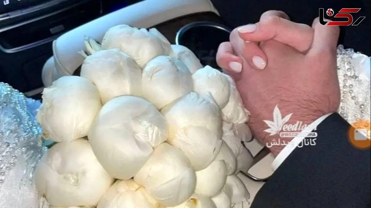 عکس/ خلاقیت خنده‌دار گلفروش محله برای تزیین دسته گل خواستگاری با پیاز و سوخاری مرغ