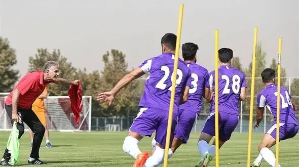 برگزاری اردوی مشترک تیم ملی فوتبال با برو بچه‌ها !
