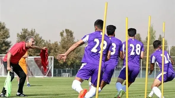 برگزاری اردوی مشترک تیم ملی فوتبال با برو بچه‌ها !