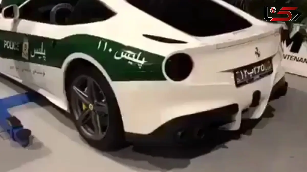 پشت پرده ماشین مدل فراری پلیس خوی چه بود؟+فیلم