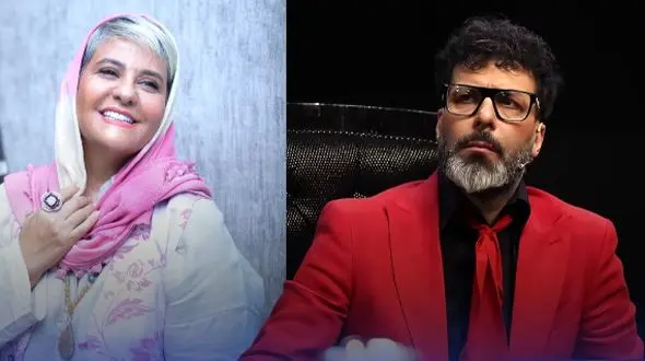 فیلم/ رابعه اسکویی در جم تی وی نقش یک زن لال جنگ‌زده رو به من دادند/ مجید واشقانی: من به دوستمون گفتم غم و اشک توی چشمای رابعه رو دیدم!انگار رابعه واقعا دیگه نمی خواد حرف بزنه!