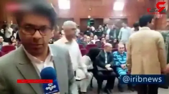 اولین فیلم از جلسه دادگاه نجفی 