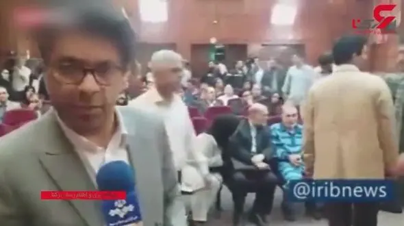 اولین فیلم از جلسه دادگاه نجفی 