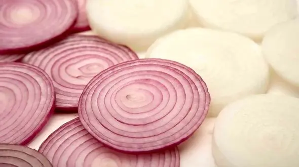 برش زدن و بسته بندی پیاز در یک کارخانه مدرن + فیلم