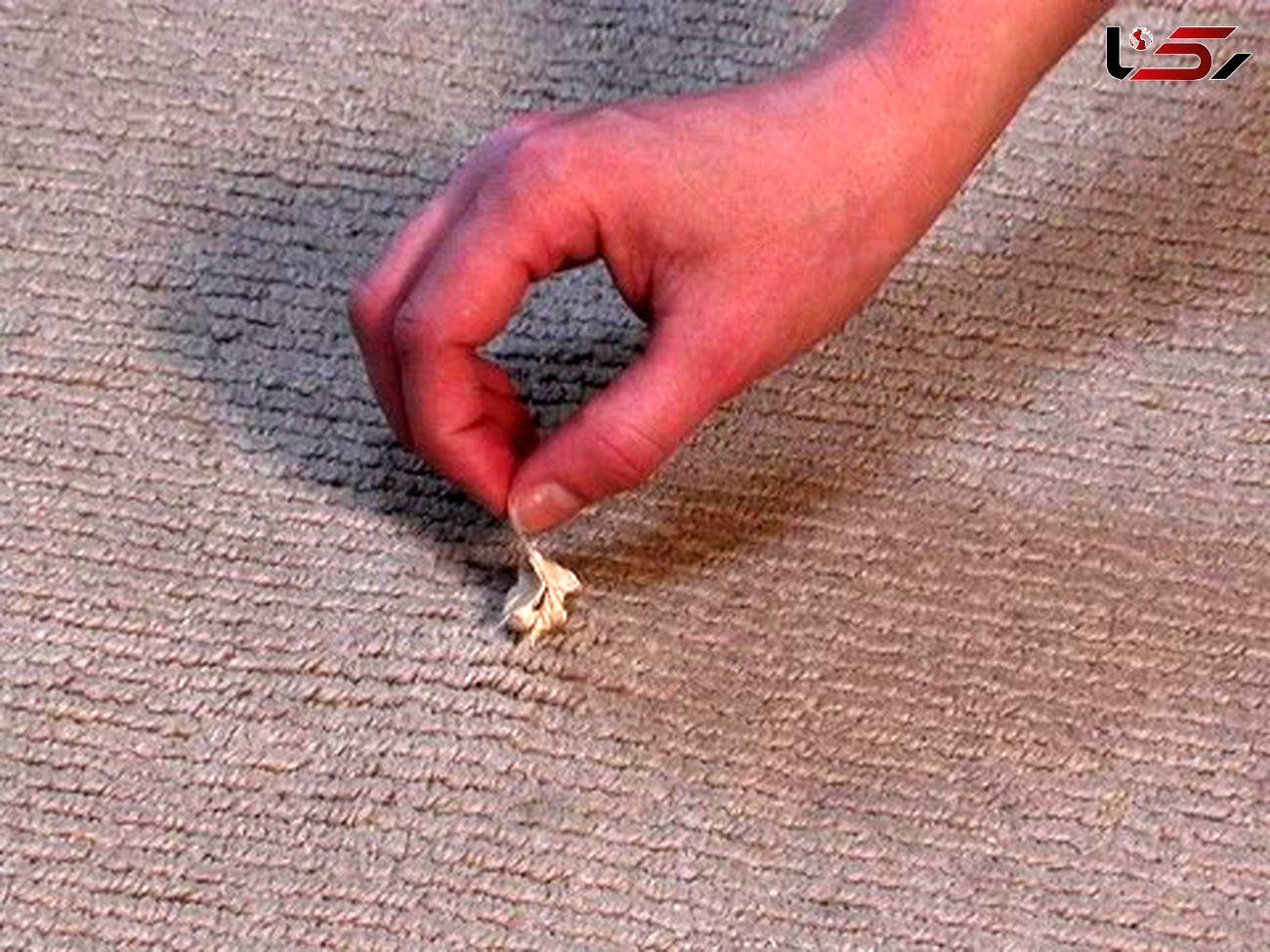 روش های جالب برای از بین بردن لکه آدامس روی فرش