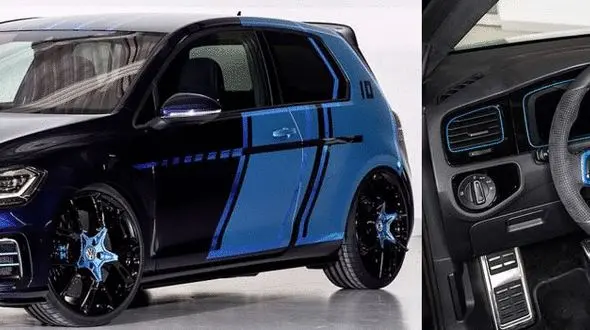 رونمایی از گلف GTI هیبریدی +تصاویر 
