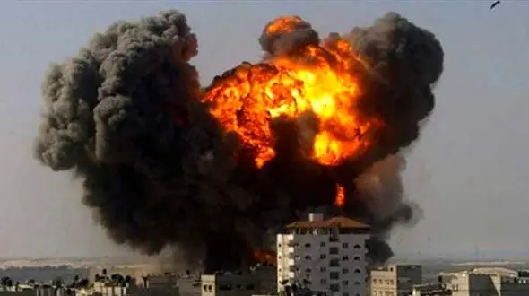 ببینید /  ویدیویی وحشتناک از لحظه انفجار ایستگاه گاز + فیلم