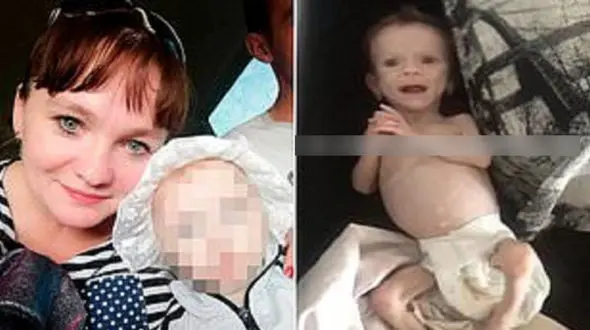 نجات نوزاد 6 ماهه از چنگال مادر پلید + عکس