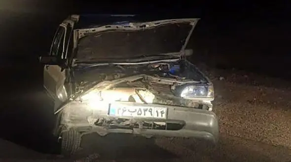 تصادف پراید با کامیون در جاده مسجدسلیمان به اهواز حادثه ساز شد