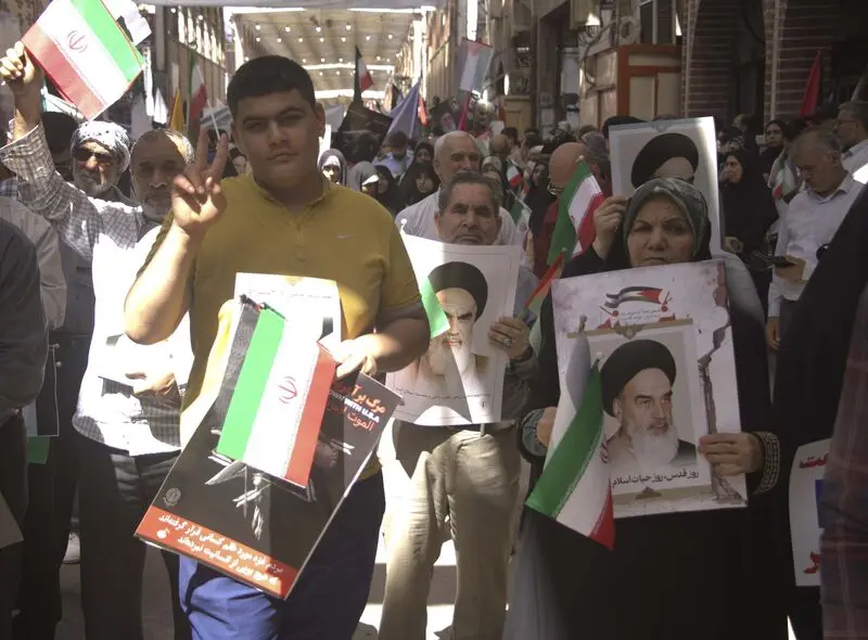 راهپیمایی روز قدس اهواز