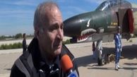خلبان افسانه‌ای نیروی هوایی ارتش دار فانی را وداع گفت