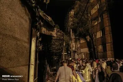 آتش‌سوزی و انفجار در کلینیک درمانی سینا اطهر