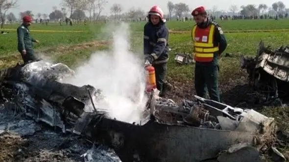 عکس سقوط مرگبار هواپیما  در مزرعه / صبح امروز رخ داد / پاکستان