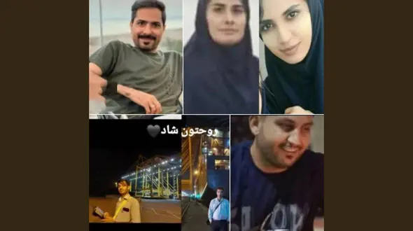 اولین عکس از قربانیان زن و مرد در انفجار بندر شهید رجایی