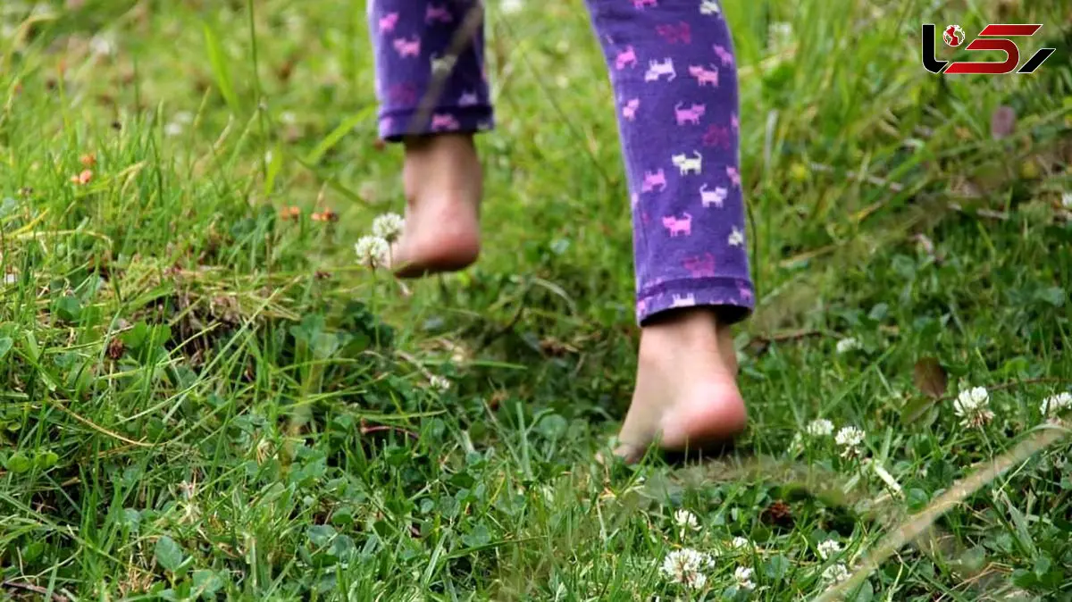 فواید راه رفتن بدون کفش در دل طبیعت 