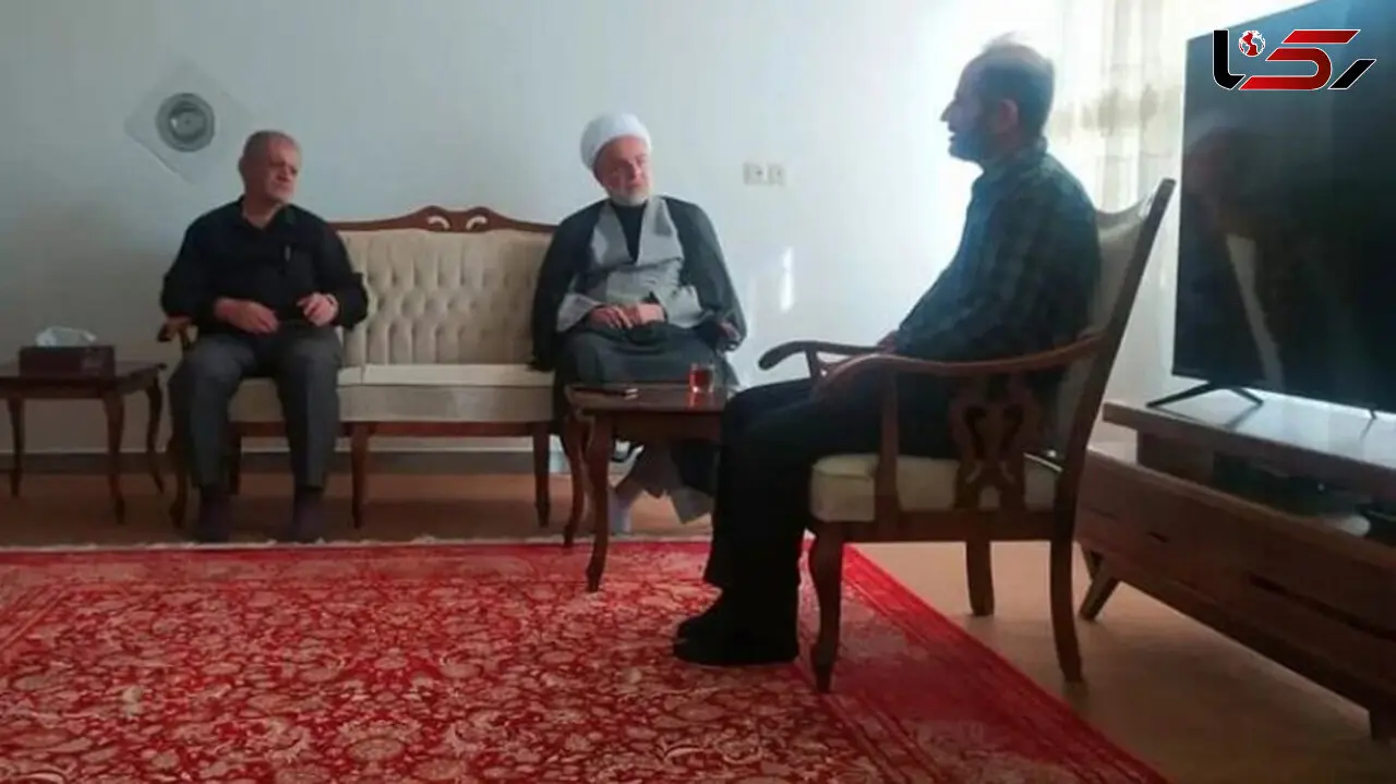 حضور نماینده ولی فقیه در خانه خانواده مهسا امینی + عکس