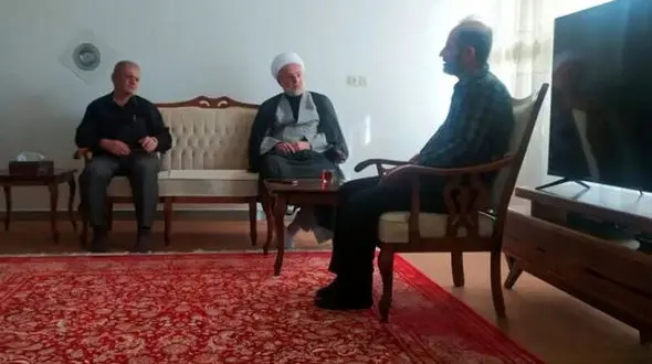 حضور نماینده ولی فقیه در خانه خانواده مهسا امینی + عکس