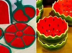 15 مدل ظروف دکوری شب یلدا؛ گرما و زیبایی در دکوراسیون یلدایی