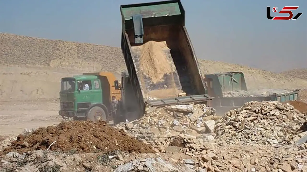 پاکسازی ۳۵ هزار تن نخاله ساختمانی در حاشیه آزادراه تهران، قم