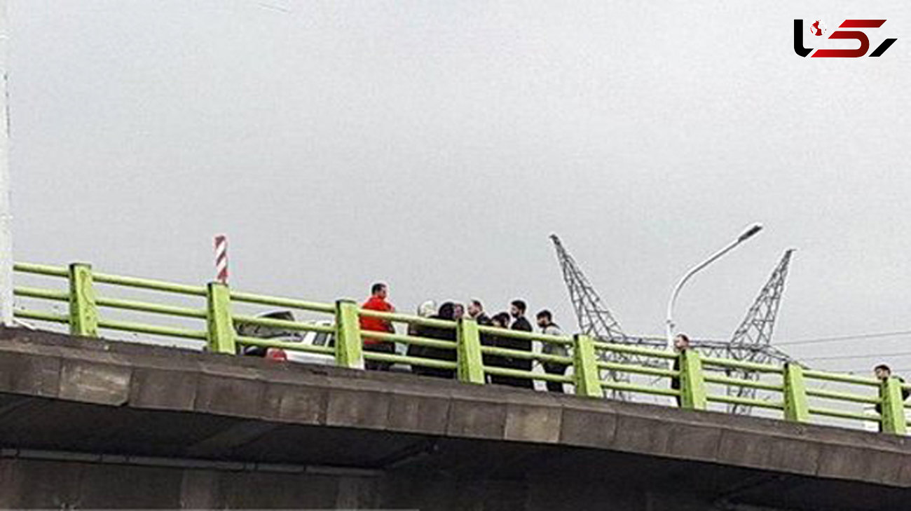 دومین خودکشی دختر ان اصفهانی از روی پل ها +عکس