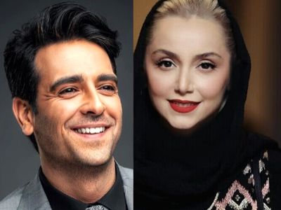 فیلم لحظه غیرتی شدن نازنین بیاتی برای امیرحسین آرمان/ این دوتا  روز به روز جذابتر میشن ! 