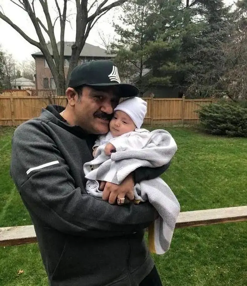 مهران غفوریان و دخترش هانا