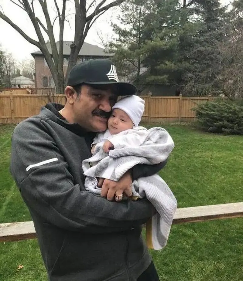 مهران غفوریان و دخترش هانا