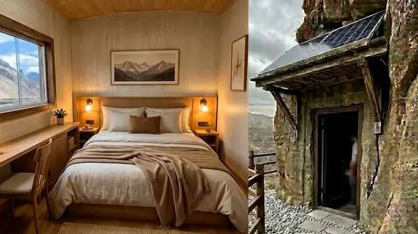 فیلم ساخته شده با هوش مصنوعی صفر تا صد تبدیل کوه به اتاق گرم و نرم