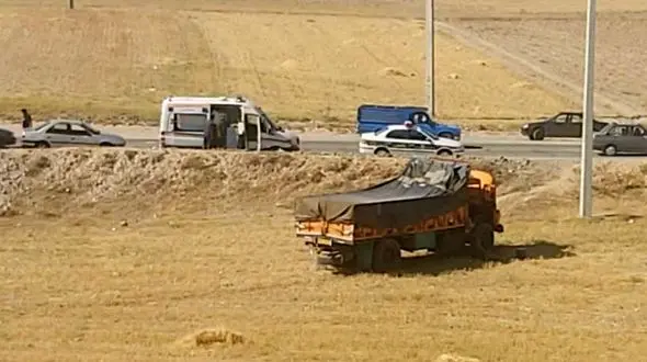 حادثه دیگر در ورودی شهر ورزقان