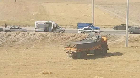 حادثه دیگر در ورودی شهر ورزقان
