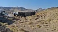 تصادف اتوبوس و مینی بوس در رفسنجان 40 کشته و مصدوم بر جای گذاشت