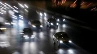 فیلم غافلگیری و برخورد با رانندگان پرخطر و دور دورهای شبانه در مازندران