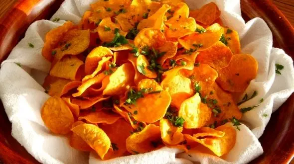 ایده هایی ناب برای تهیه چیپس های خانگی